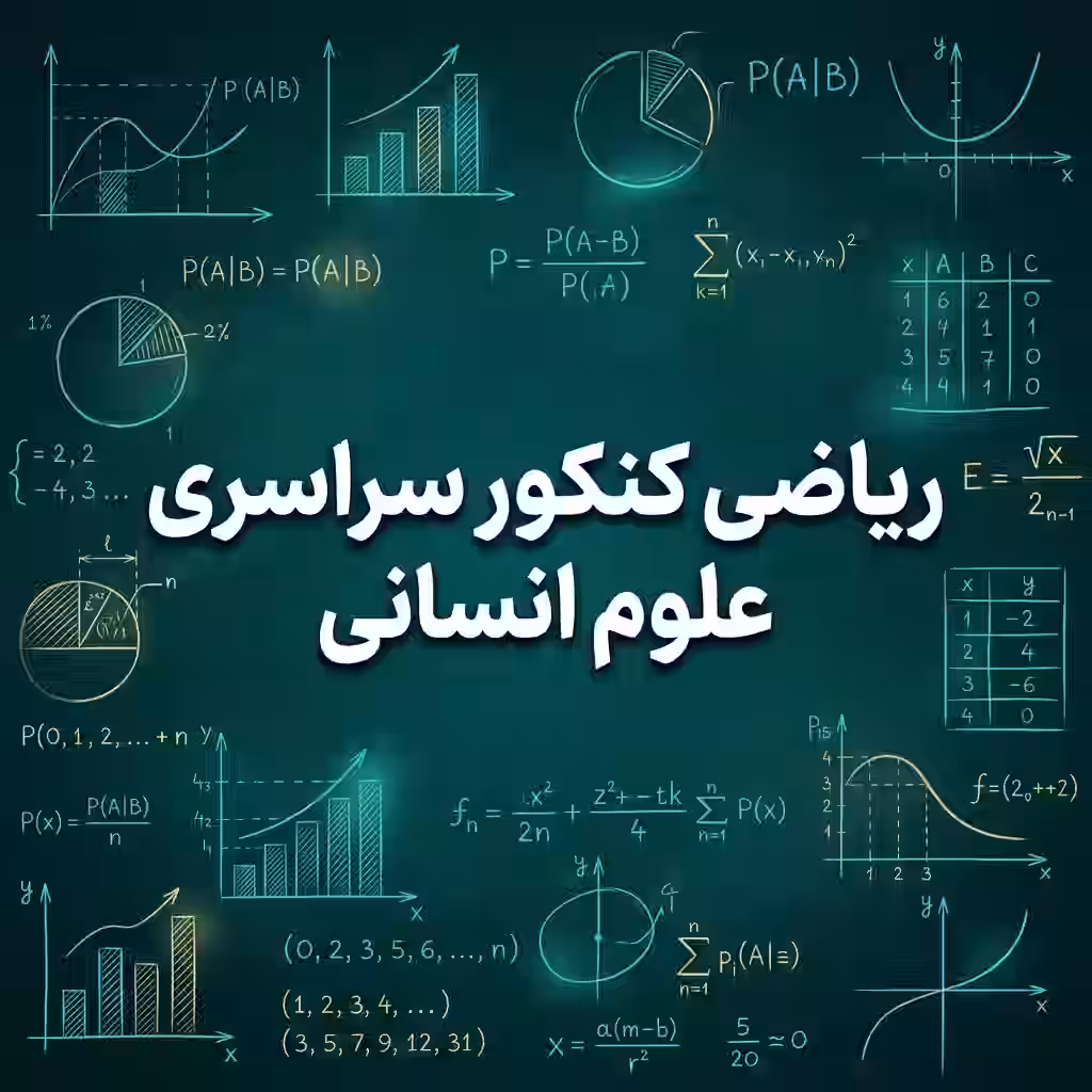 ریاضی کنکور انسانی | آموزش ریاضی و آمار و آمادگی کنکور